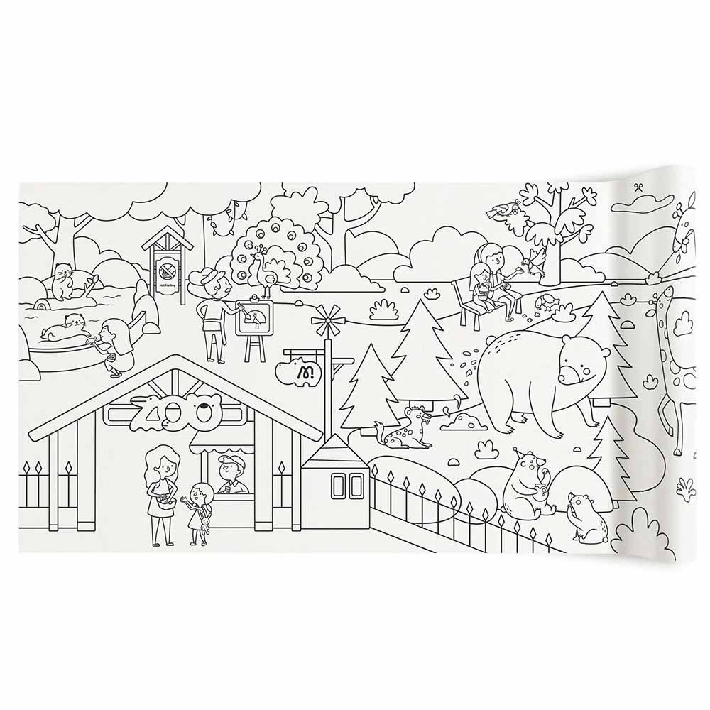 Mideer - Adhesive Colouring Scroll - Motherhood