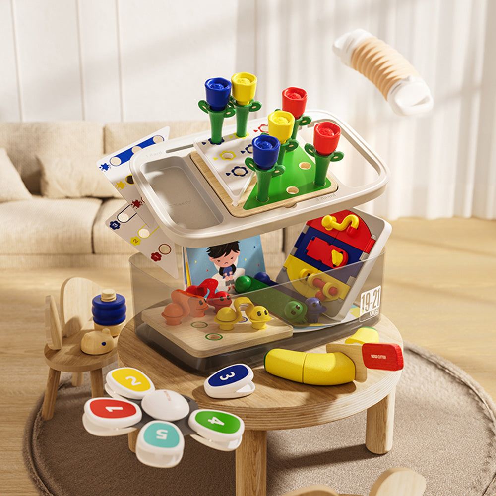 TopBright - Educational Activity Box - 17pcs - 19-21 Months