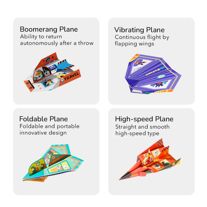 Mideer - Origami Paper Craft Kit: Flight Diary