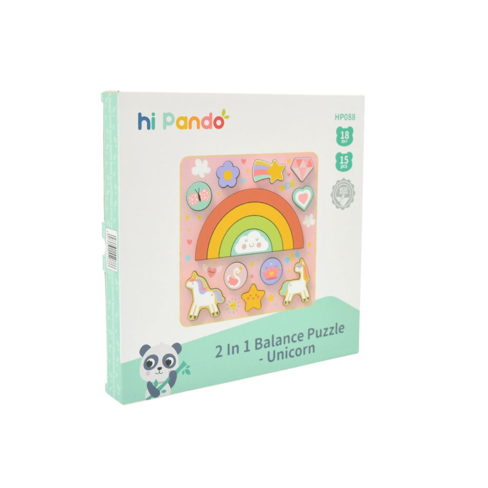 hi Pando - Wooden Puzzle Board - Fantasy Themed - 15pcs