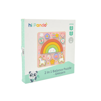 hi Pando - Wooden Puzzle Board - Fantasy Themed - 15pcs