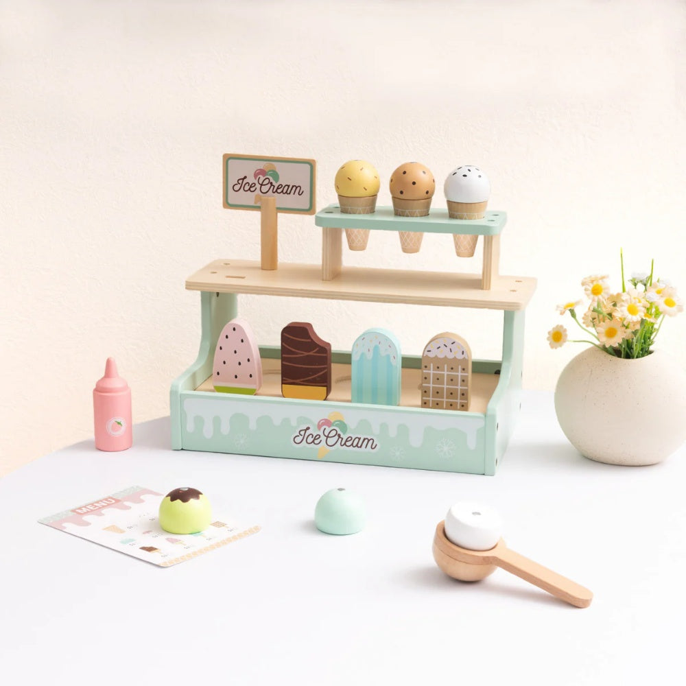 TookyToy - Pretend Play Ice Cream Shop Toy Set