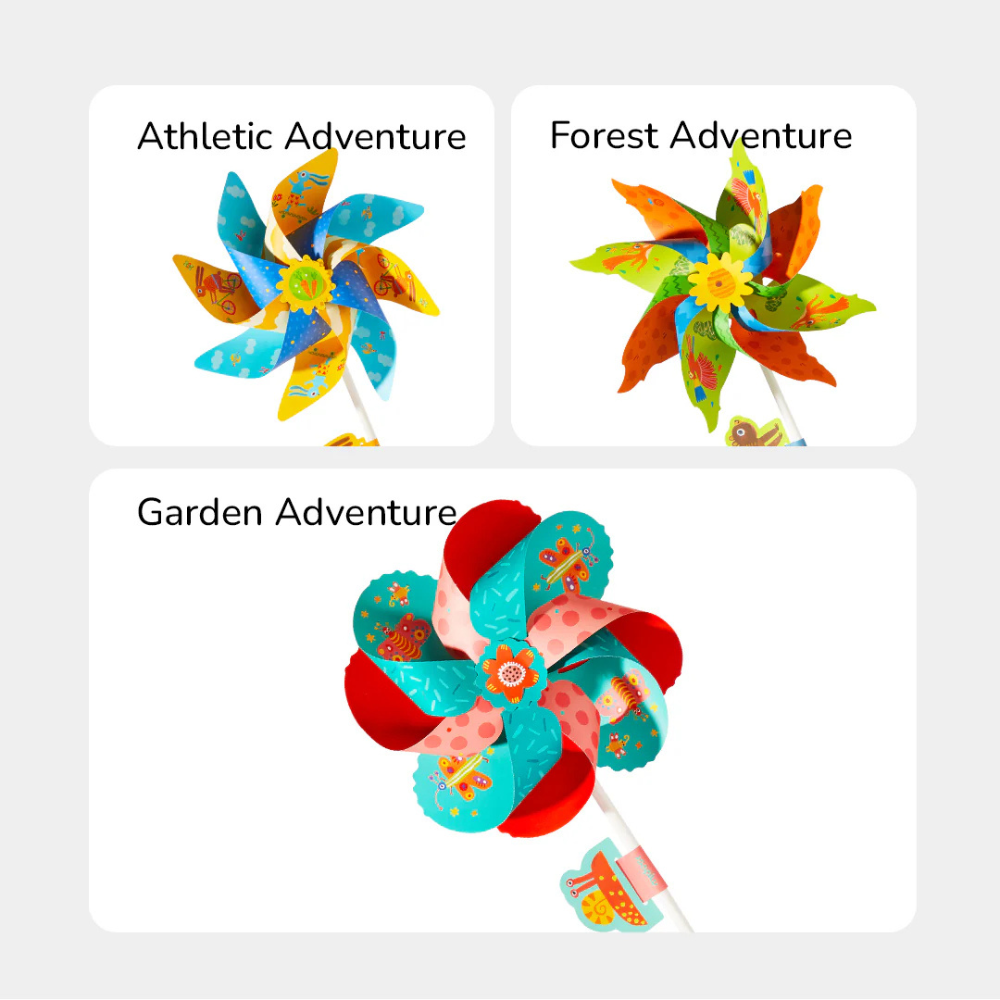 Mideer - Origami Paper Craft Kit: Windmill Kingdom