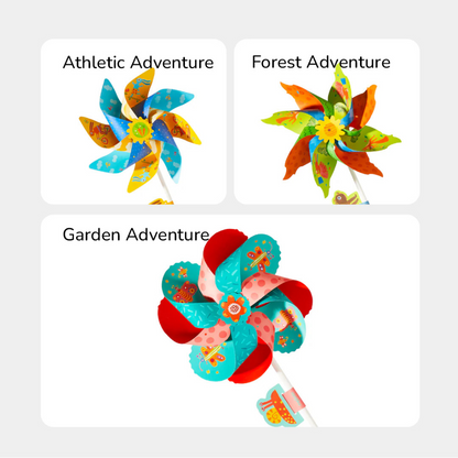 Mideer - Origami Paper Craft Kit: Windmill Kingdom