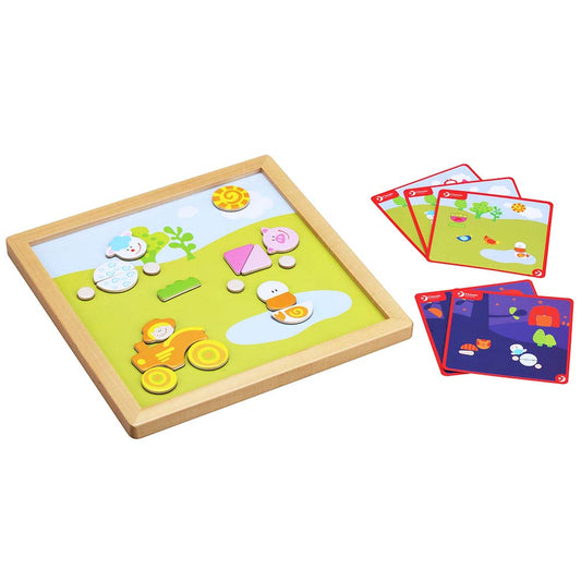 Classic World - Farm Magnetic Activity Box - 50pcs - Motherhood