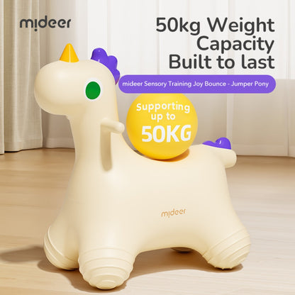 Mideer - Sensory Bounce Jumper Pony - Indoor & Outdoor for Ages 18 Months+