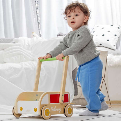 Classic World - Baby Walker with Building Blocks