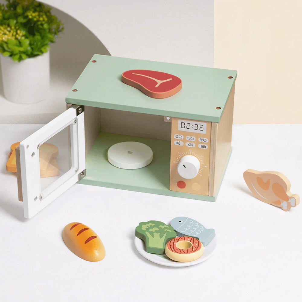 TookyToy - Pretend Play Microwave Oven Toy Set