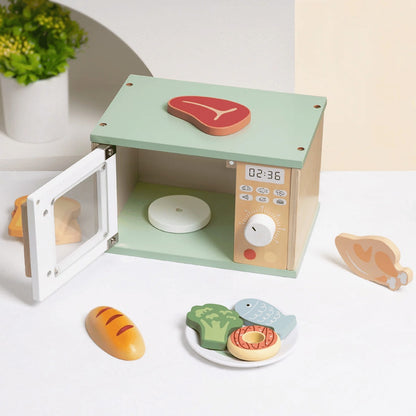 TookyToy - Pretend Play Microwave Oven Toy Set