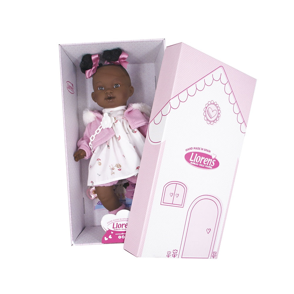 Llorens - Baby Girl Doll with Crying Mechanism, Clothing & Accessories: Diara - 38cm