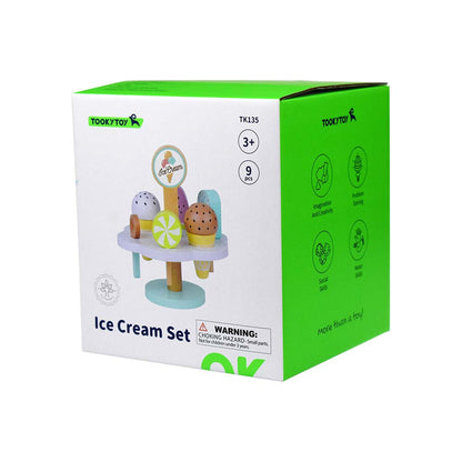 TookyToy - Pretend Play Ice Cream Toy Set - Motherhood