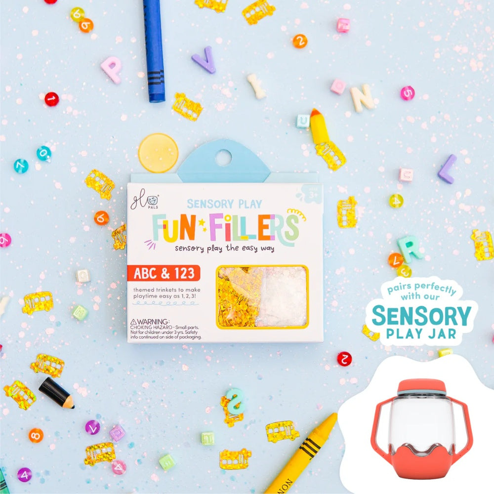 Glo Pals - Sensory Play Fun Fillers Pack - ABC & 123