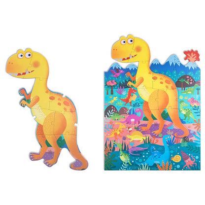 Jar Meló - My First Giant Floor Puzzle - Dinosaur Paradise - 24pcs