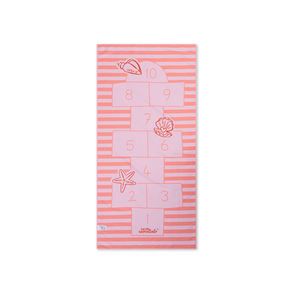 Swim Essentials - Microfiber Beach Towel - Mermazing - 135x65 cm