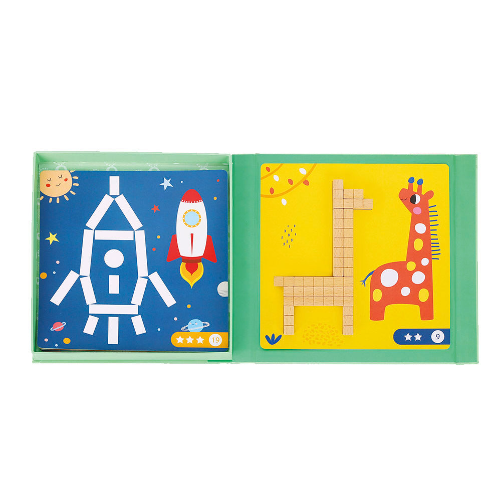 TookyToy - Creative Math Sticks: Patterning Activity Set - Motherhood