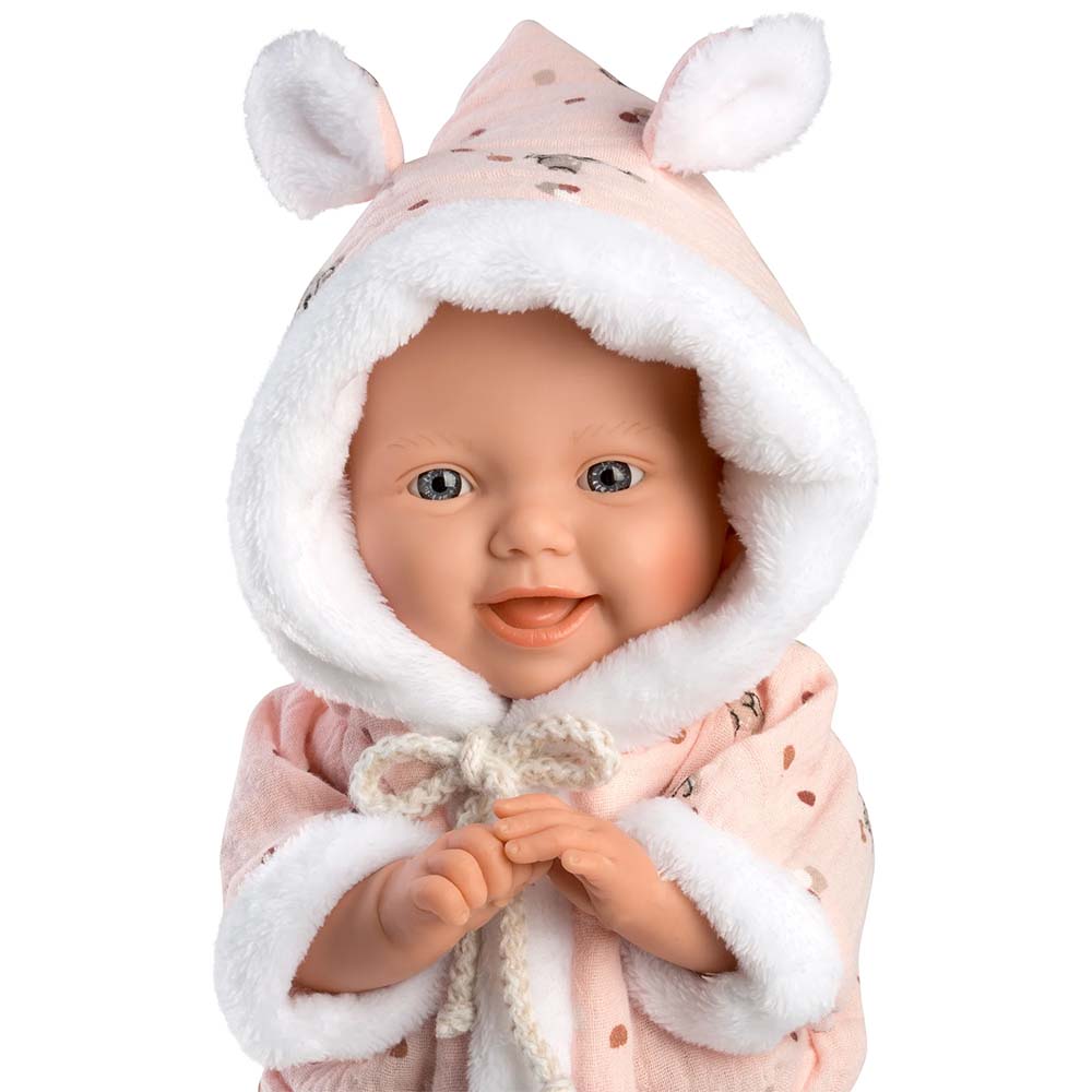 Llorens - Baby Boy Doll With Clothing And Accessories: Mini Baby Girl Soft - 32cm