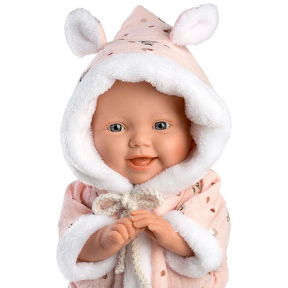 Llorens - Baby Boy Doll With Clothing And Accessories: Mini Baby Girl Soft - 32cm