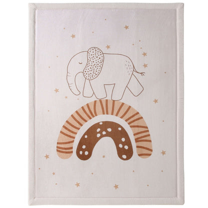 Hakuna Matte - CloudSoft Play Mat Carpet - Rainbow Elephant 170 x 120 x 2.5 cm