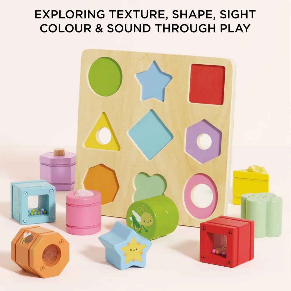 Le Toy Van - Rainbow Sensory Shape Sorter