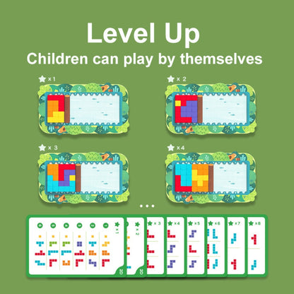 Mideer - 5-in-1 Jungle Tetris Block Educational Game for Kids