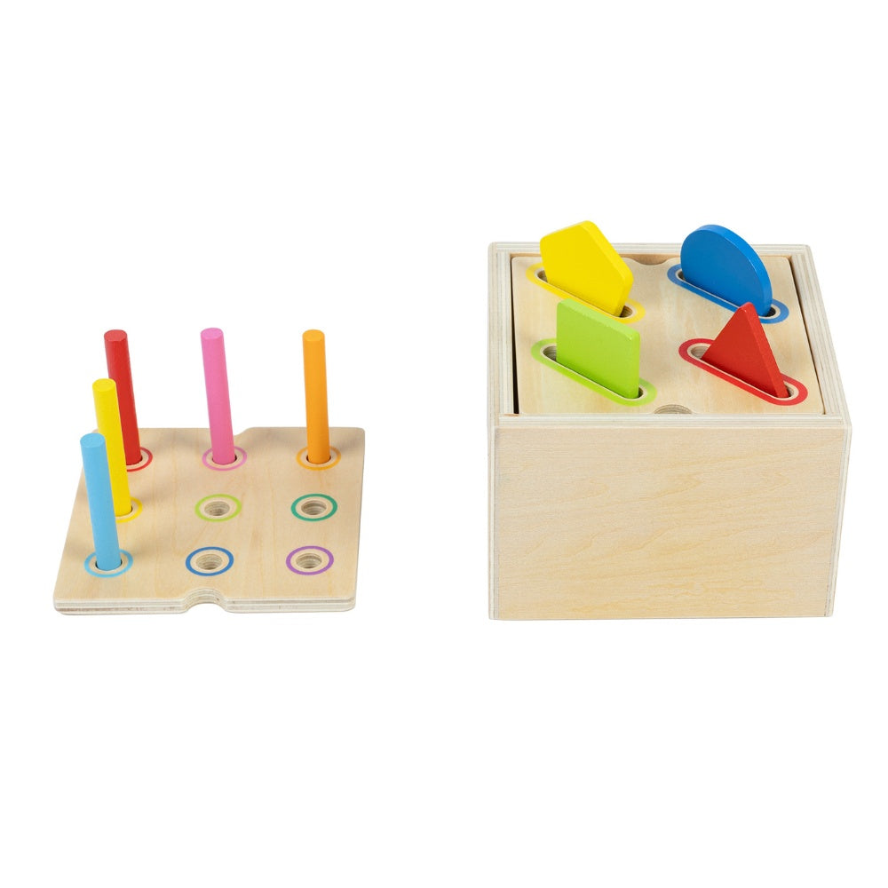 hi Pando - Montessori Shape Sorting Box Learning Toy
