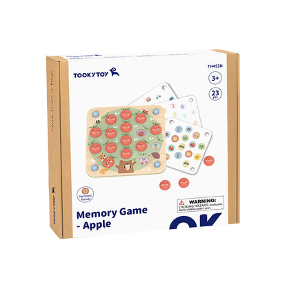 TookyToy - Apple Memory Game with Activity Cards - Motherhood