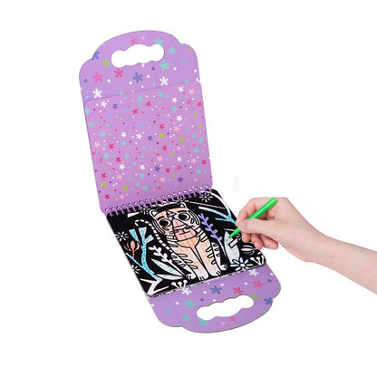 TookyToy - Velvet Coloring Kit - Animals-**