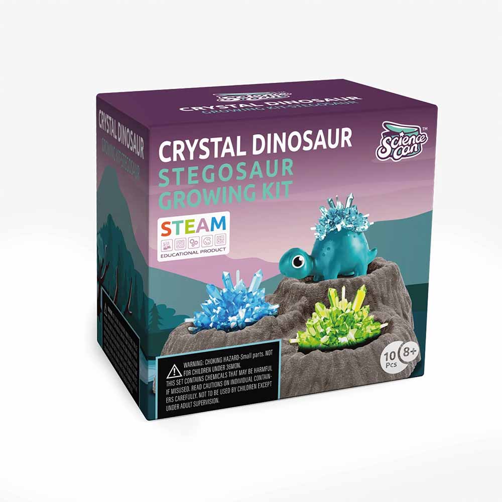 TopBright - Crystal Dinosaur Growing Kit - Stegosaur