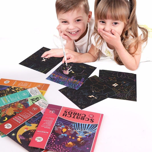 Jar Meló - Scratch Cards Art Set - Cinderella