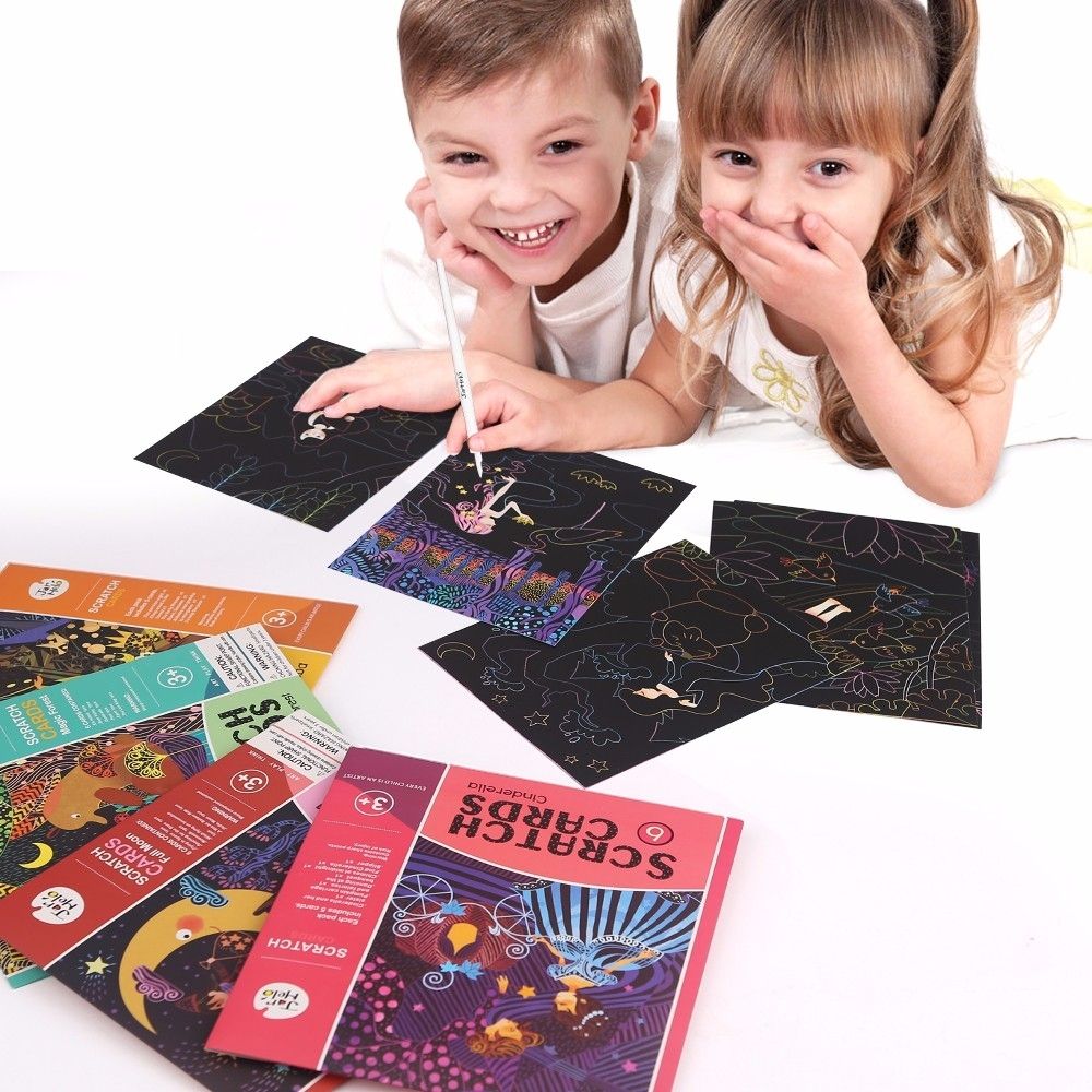 Jar Meló - Scratch Cards Art Set - Cinderella