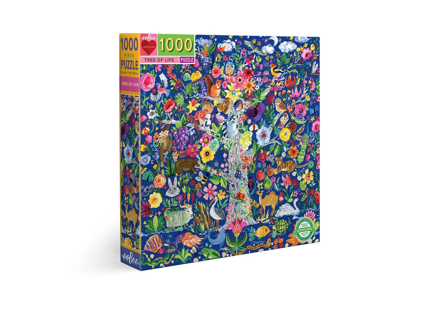 eeBoo - Tree of Life 1000 Piece Puzzle