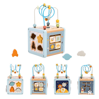 TookyToy - Space Play Cube Activity Toy