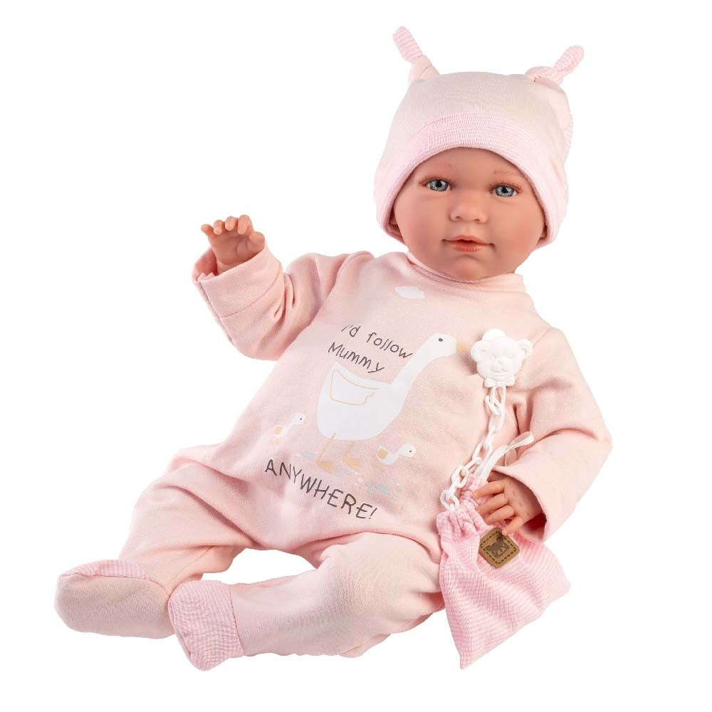 Llorens - Baby Girl Doll with Crying Mechanism, Clothing & Accessories: Mimi - 42cm