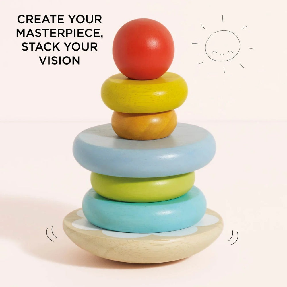 Le Toy Van - Rainbow Stacking Tower