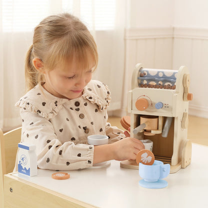 TookyToy - Pretend Play Coffee Machine Toy Set