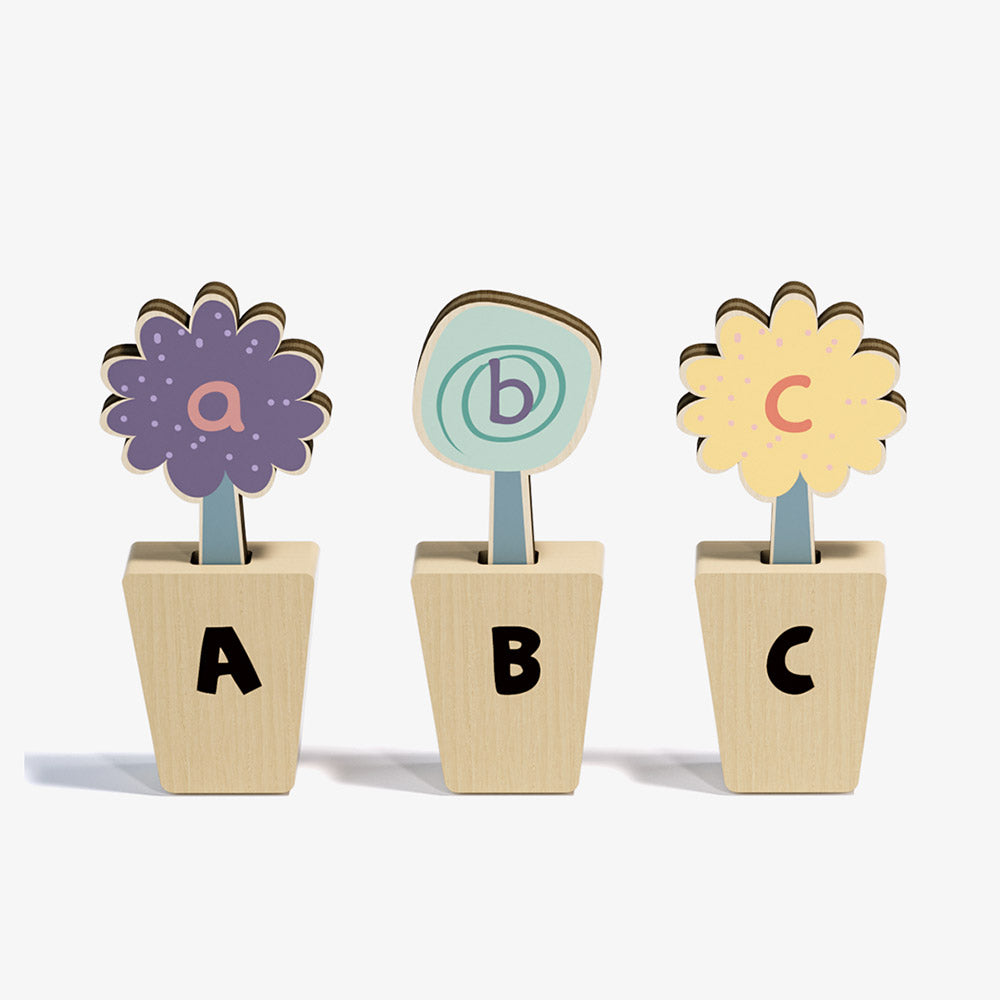 TopBright - ABC Flowers Spelling & Vocabulary Game with Activity Cards