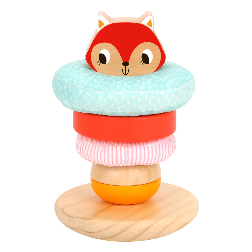 TookyToy - Fox Stacking Tower Activity Toy - Motherhood