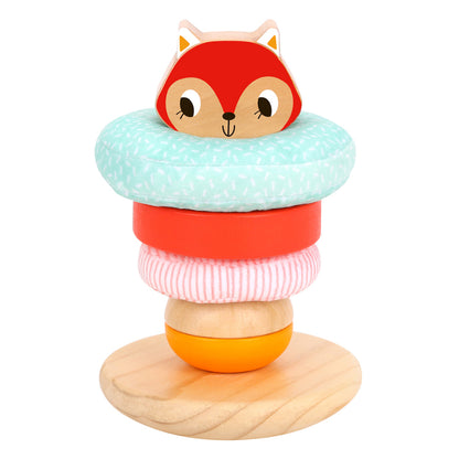 TookyToy - Fox Stacking Tower Activity Toy - Motherhood