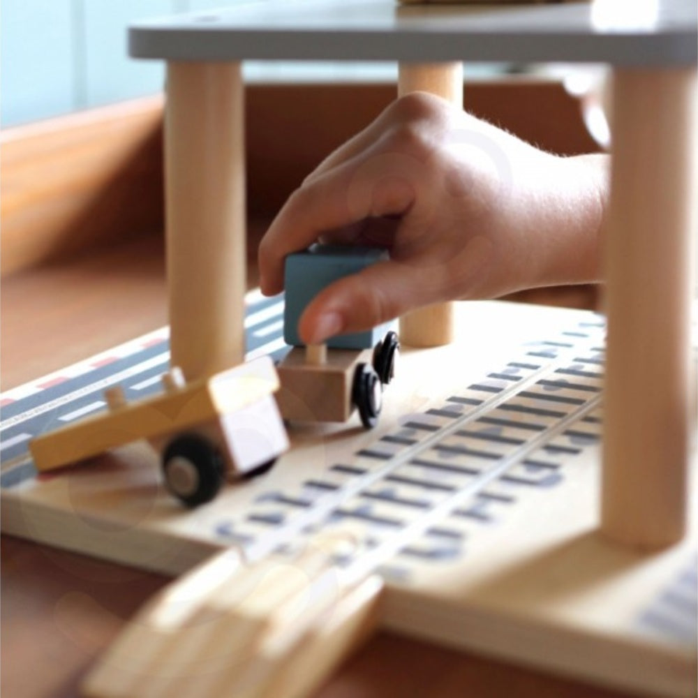 TookyToy - Pretend Play Port Crane Toy Set