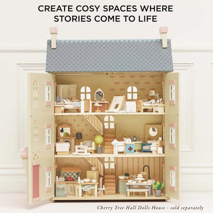 Le Toy Van - Dolls House Furniture: Dining Room Set - 18pcs