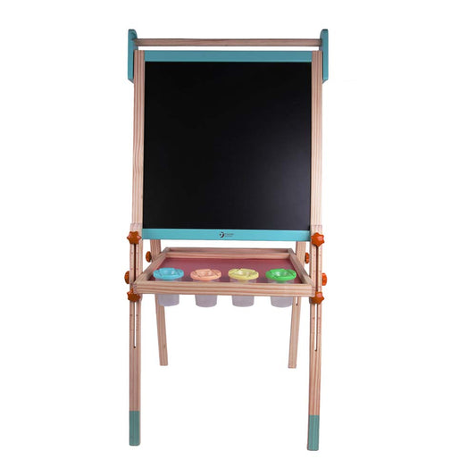 Classic World - Multi-Functional Art Easel & Blackboard - 54 x 45 x 113cm - Motherhood