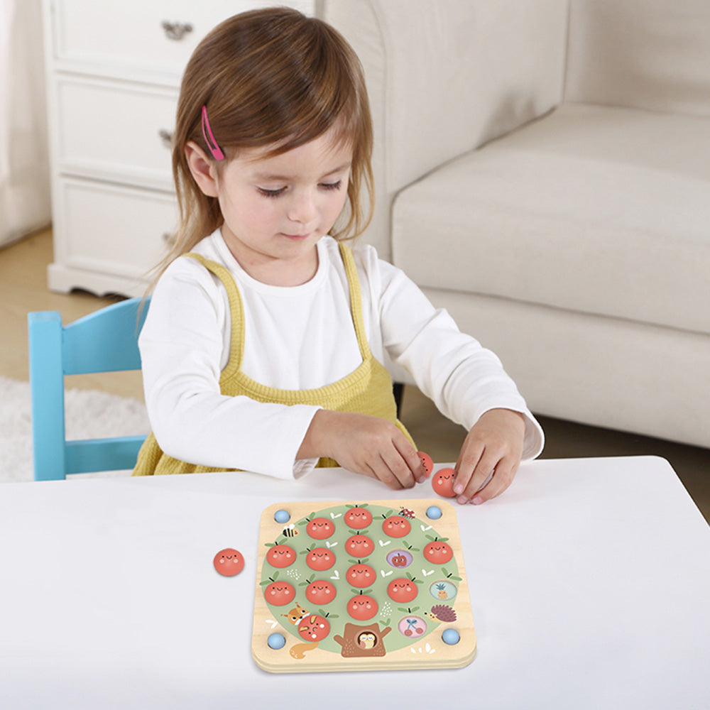 TookyToy - Apple Memory Game with Activity Cards - Motherhood