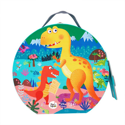 Jar Meló - My First Giant Floor Puzzle - Dinosaur Paradise - 24pcs