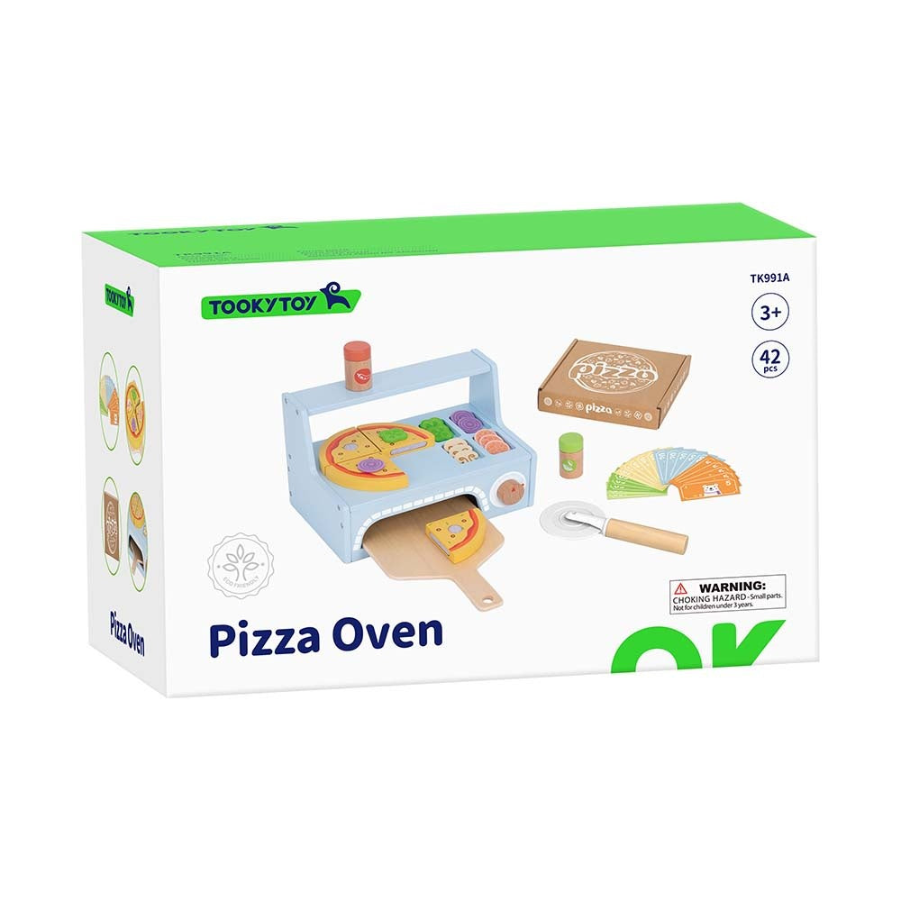 TookyToy - Pretend Play Pizza Oven Toy Set