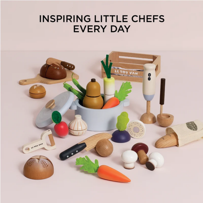 Le Toy Van - Soup & Utensil Wooden Toy Set
