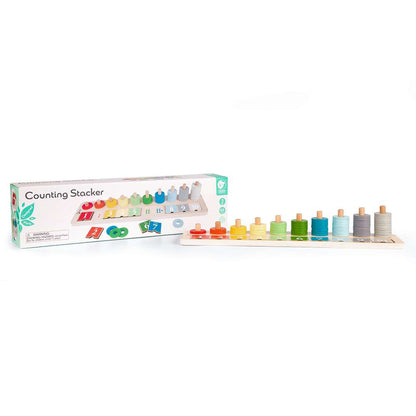 Classic World - Count & Match - Counting Stacker - 65pcs
