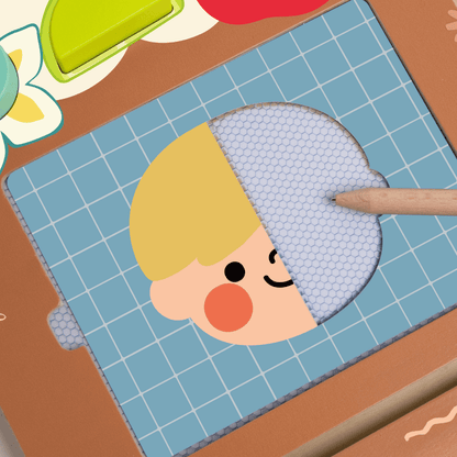 Classic World - Coconut Magnetic Drawing Board