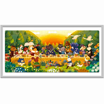 Mideer - Sunset Carnival - 528 Piece Jigsaw Puzzle in Gift Box