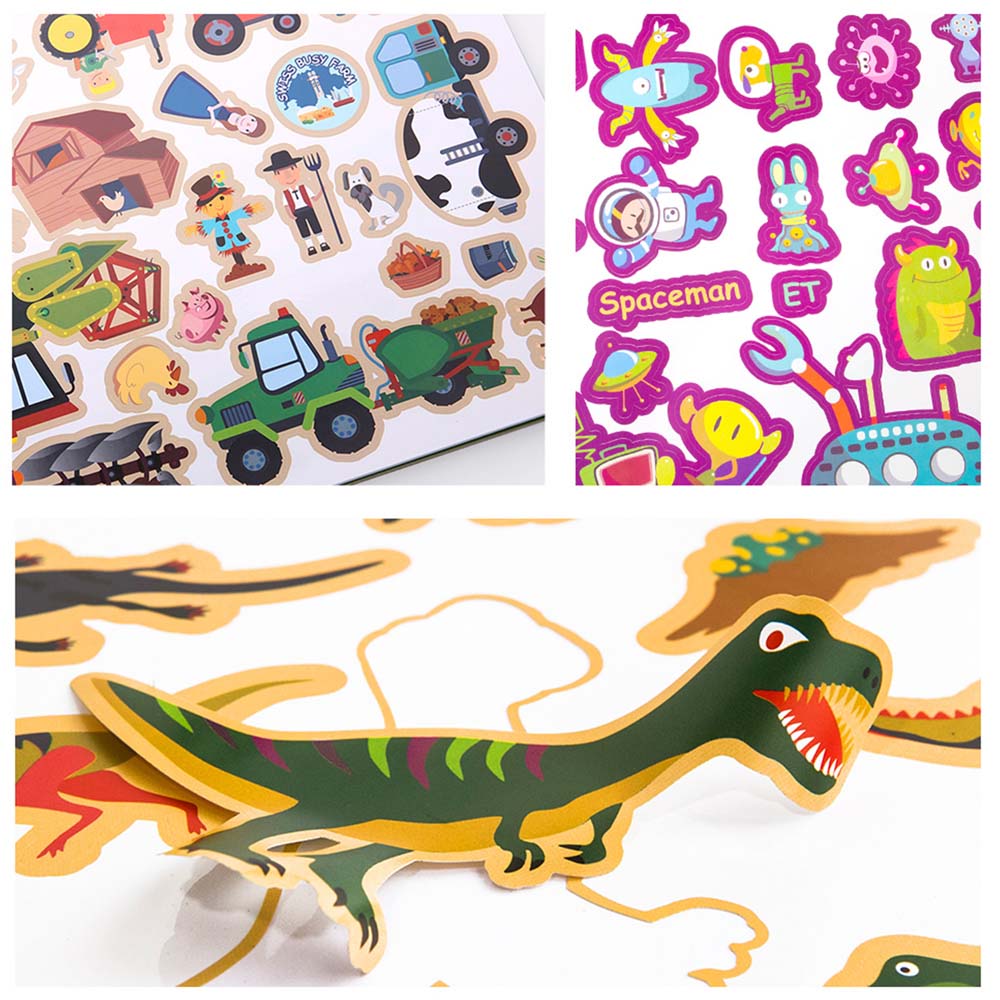 Jar Meló - Reusable Sticker Pad Set - City Park