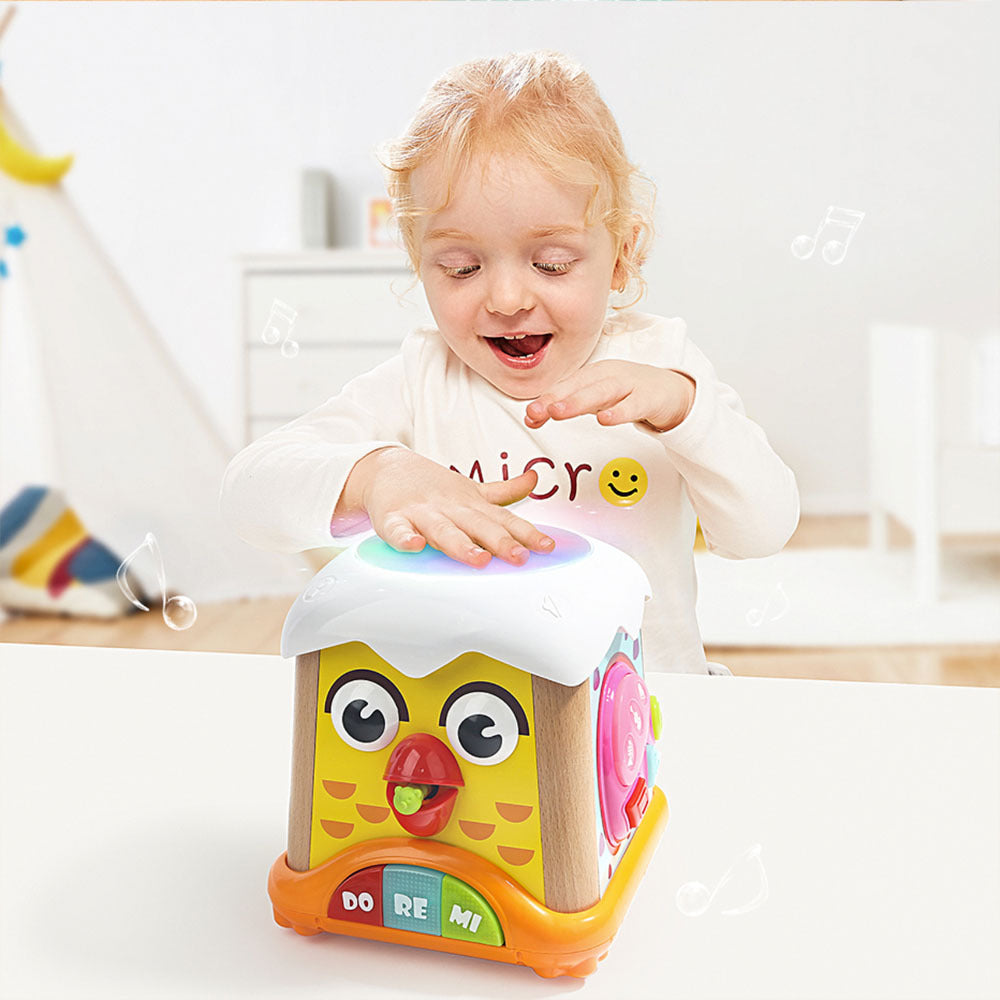 TopBright - Musical Activity Play Cube, Montessori Toy for Toddlers